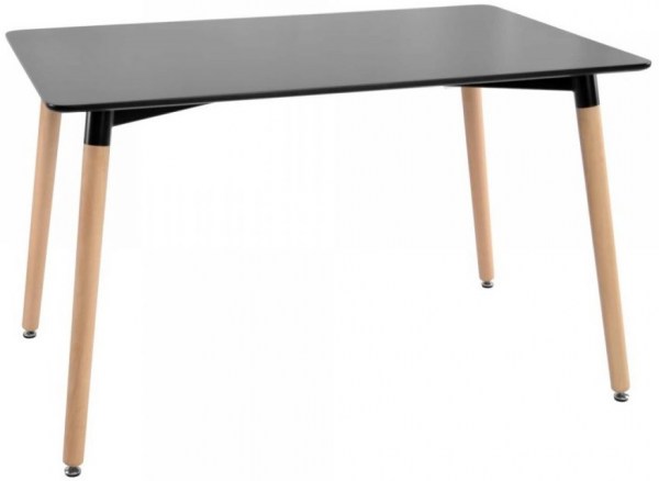 Стол Eames прямоугольный черный