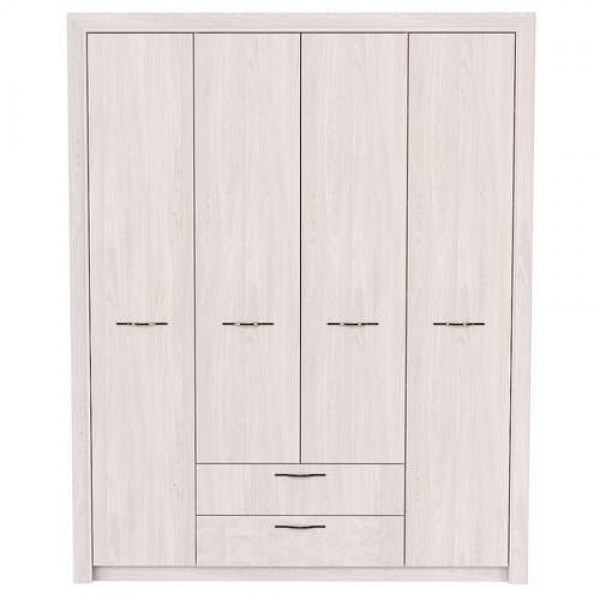 Шкаф без зеркала ОКТАВА 4С2Я Анкор светлый