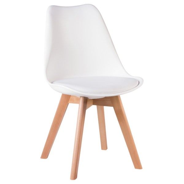 Стул Eames 222 белый
