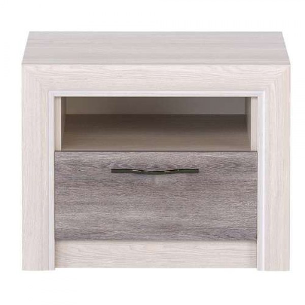 Тумба прикроватная ОКТАВА ТП Клабхаус серый